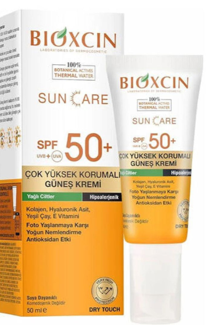 ضد آفتاب بیوکسین مناسب پوست چرب SPF 50+ حجم 50 میل